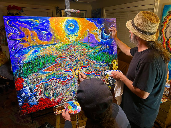Artists Richard Biffle & Scramble Campbell Grateful Dead 60 Years.jpg