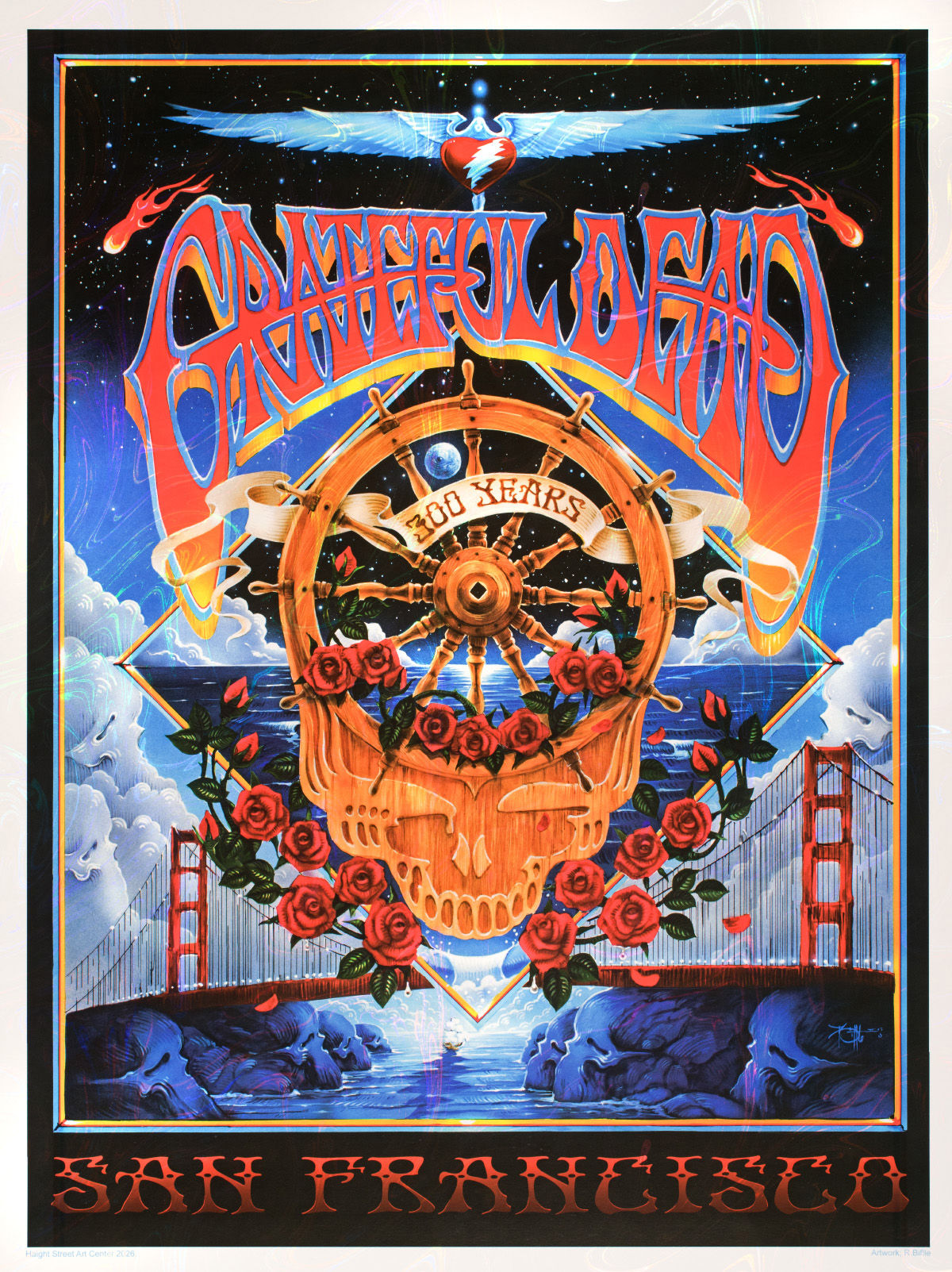 300 Yrs of the Grateful Dead Forever Grateful Exhibition AP's