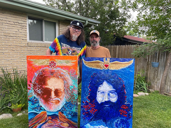 Artists Richard Biffle & Scramble Campbell Jerrys Daze Between 2025.jpg
