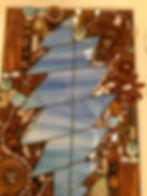 Thumbnail: "The Only Time is Now" Grateful Dead Found Object Wall Mosaic