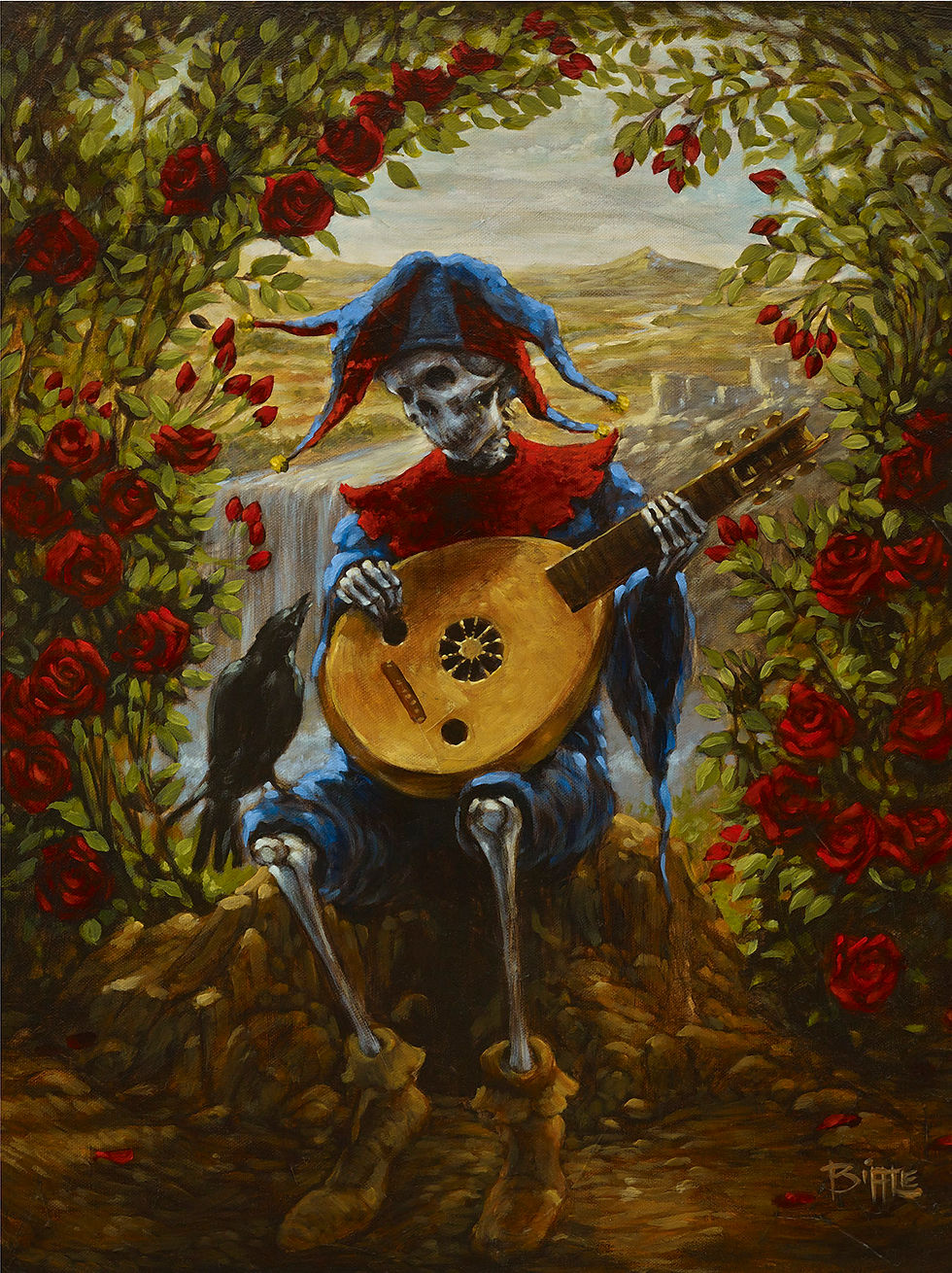 Brokedown Palace by Artist Richard Biffle