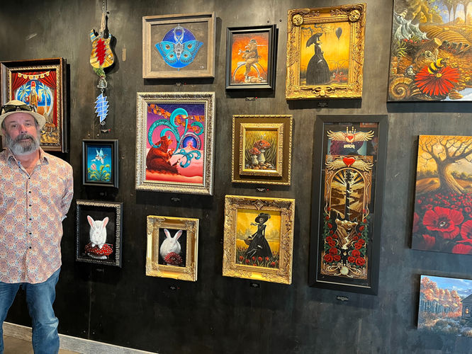 Artist Richard Biffle In Wonder_Dead_Land