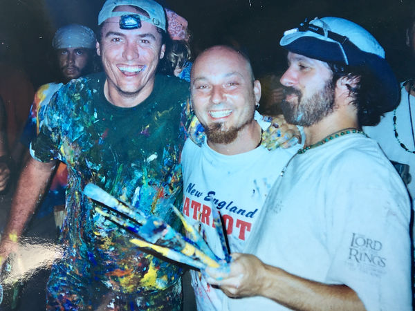 Artists Scramble Campbell Freanchy and Richard Biffle at Bonaroo 2004.jpg