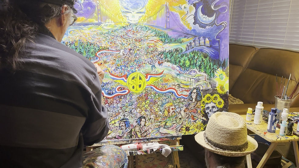 Thumbnail: "GD60" Collab Celebrating 60 Yrs of the Grateful Dead Scrambled