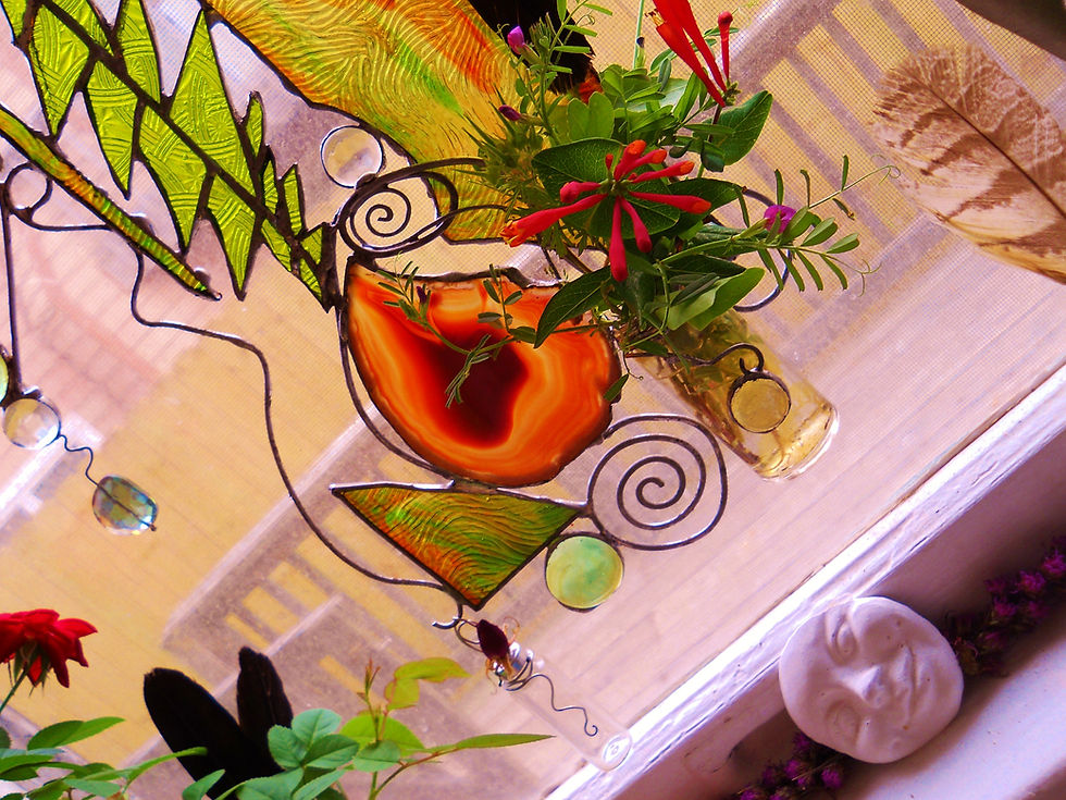 Thumbnail: "Bottle Was Dusty" Grateful Dead Sun Catcher