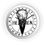 Thumbnail: Raven Skull Wall clock