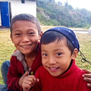Two Mude School Students