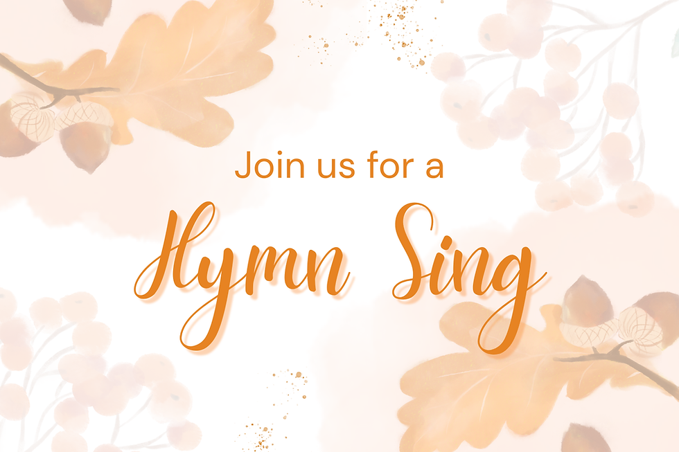 Westminster Canterbury Hymn Sing