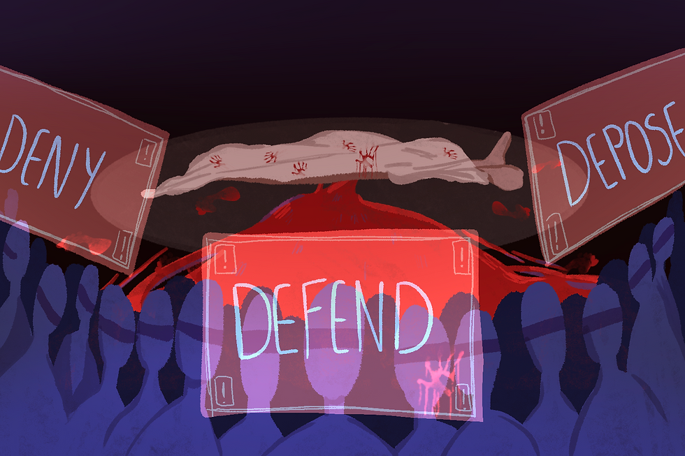 Cartoon: Moral maze
