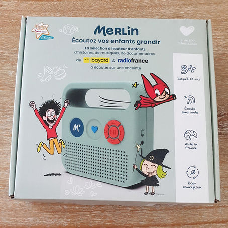 [ LECTURE ] Test de l'enceinte Merlin et sa sélection audio (Bayard & Radio France)