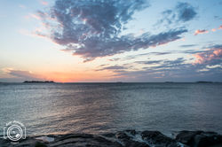 Atardecer en Colonia del Sacramento