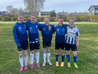 Fem jenter fra Moi IL til Team Sørvest