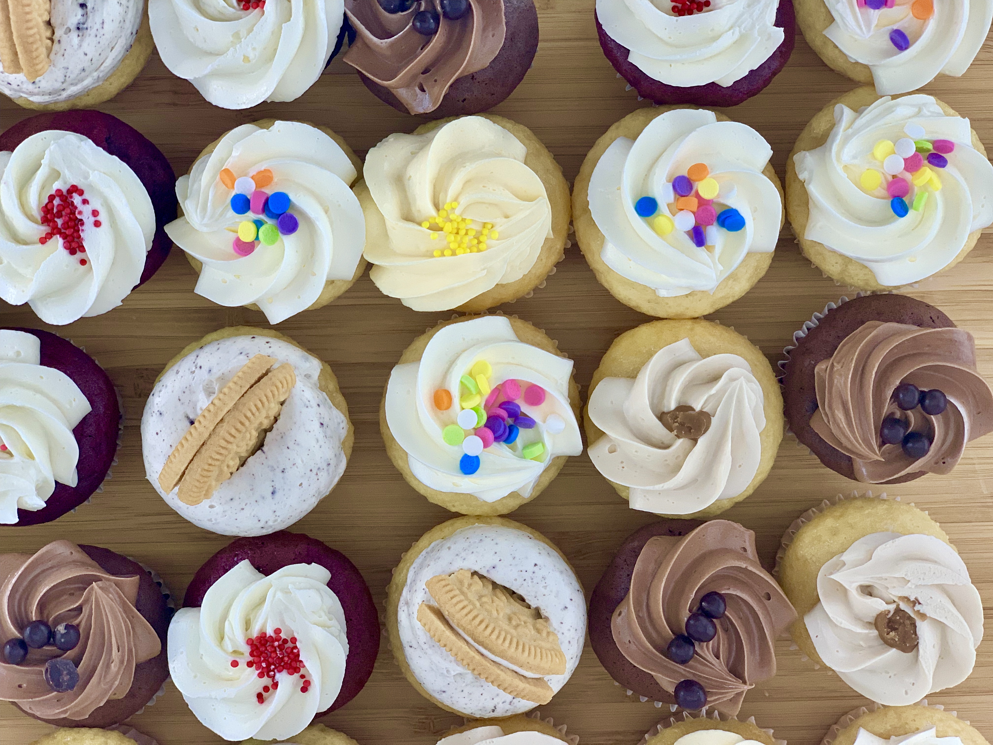 Arranged Food and Objects