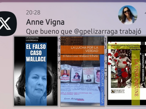 La evasión de Anne Vigna ante el caso Wallace también desinforma