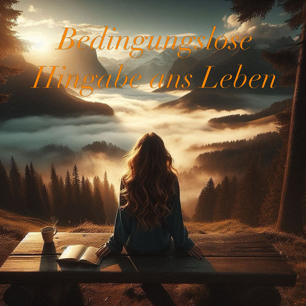 Bedingungslose Hingabe: Wenn wir aufhören zu kämpfen und anfangen zu fließen