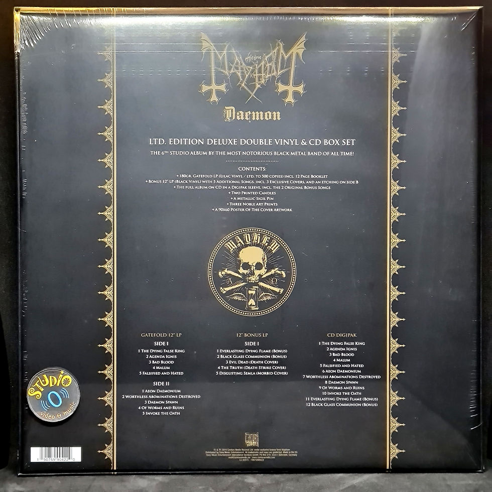 Miniatura: Mayhem - Daemon (Ltd. Deluxe BOXSET 2 COLOUR LP+CD)