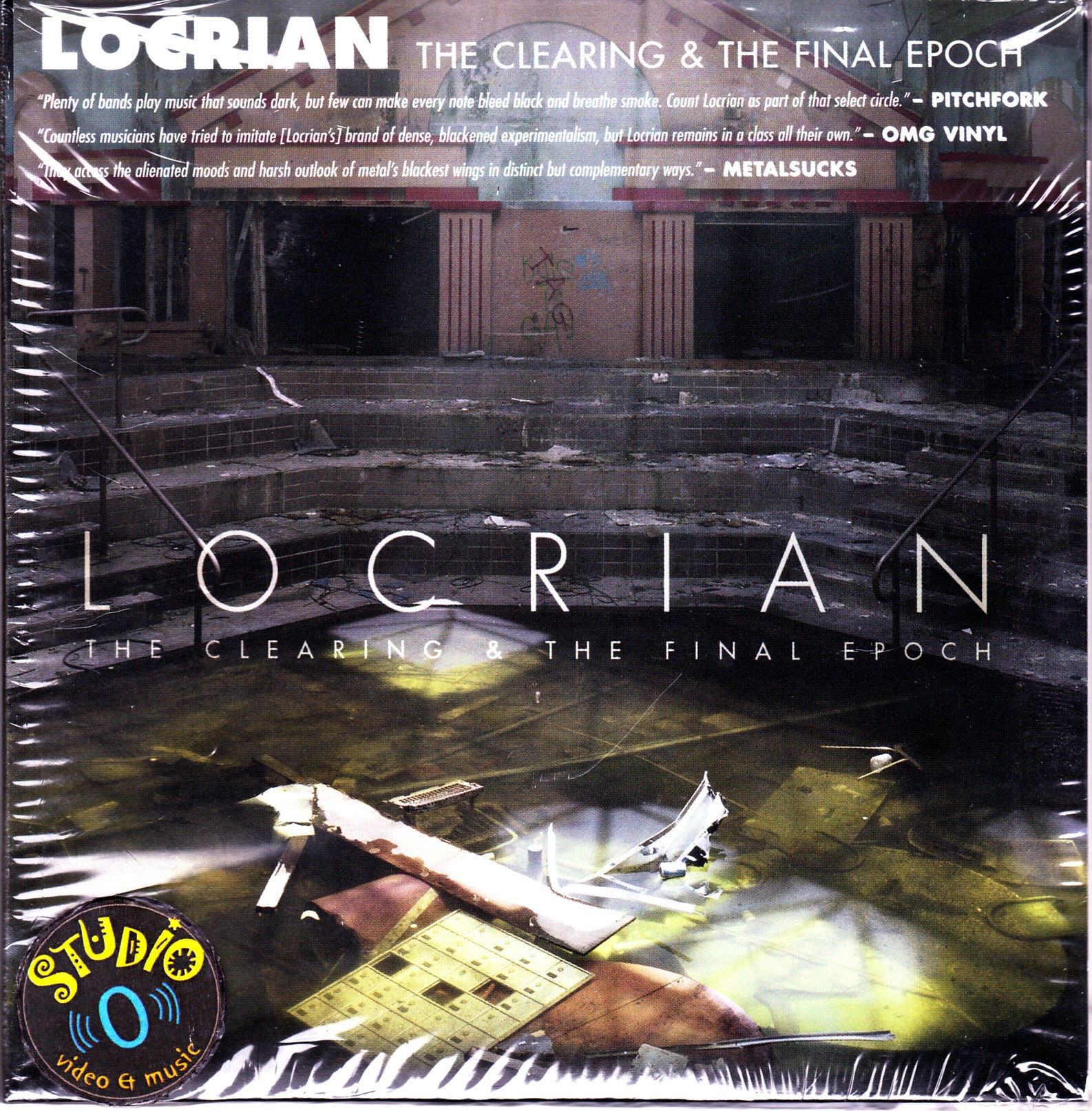 Locrian - The Clearing / The Final Epoch (Digi mini tip-on gatefold LP pack 2CD)
