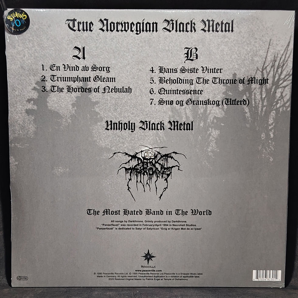 Miniatura: Darkthrone - Panzerfaust (30th Anniversary Ltd. Re-issue 2025 Edt. on Splatter)