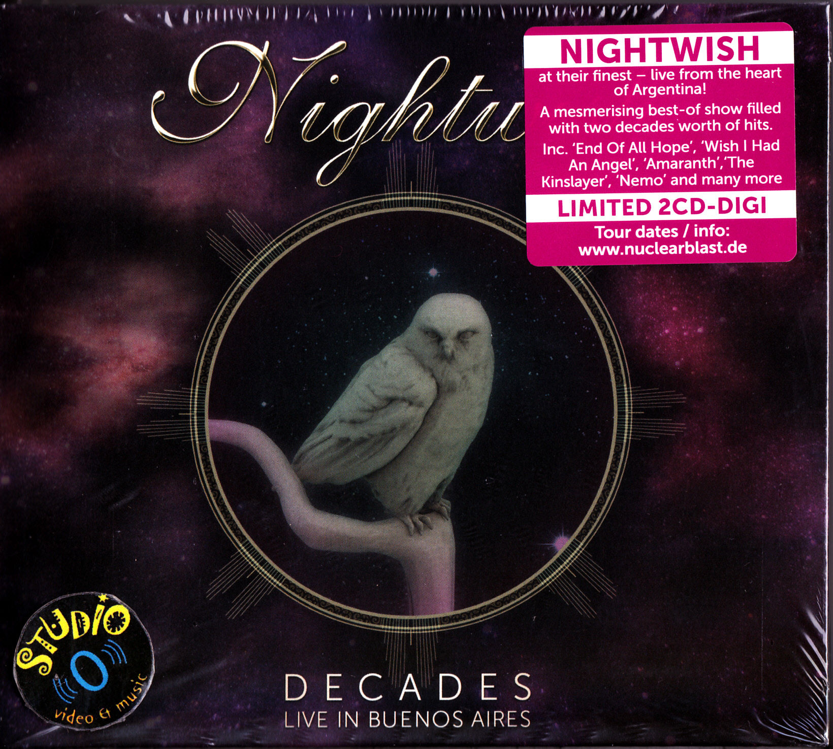 Nightwish - Decades: Live In Buenos Aires (Digipack 2 CD)