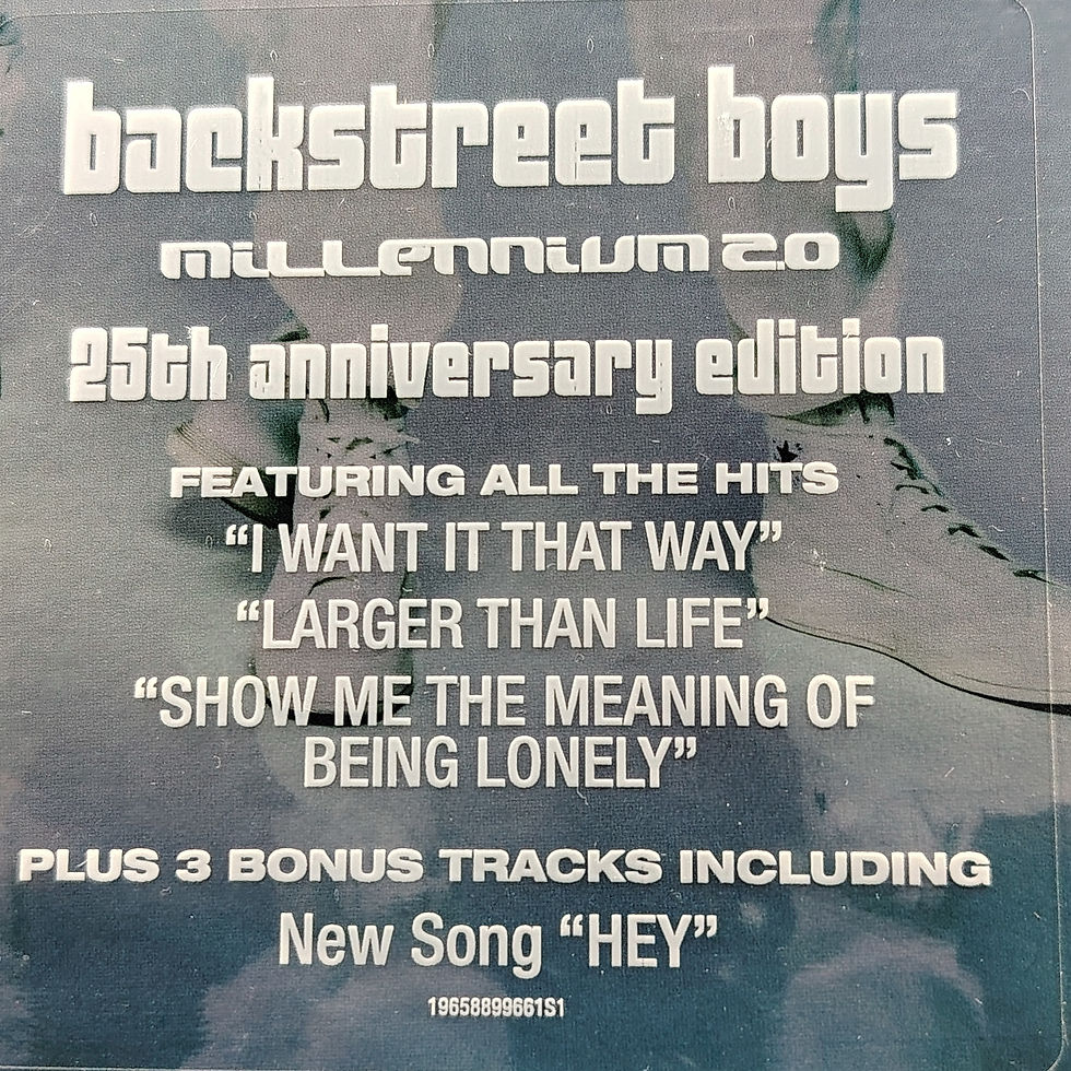 Miniatura: Backstreet Boys - Millenium 2.0 (25th anniversary 2024 Dlx. Edt. 180g Double Bla