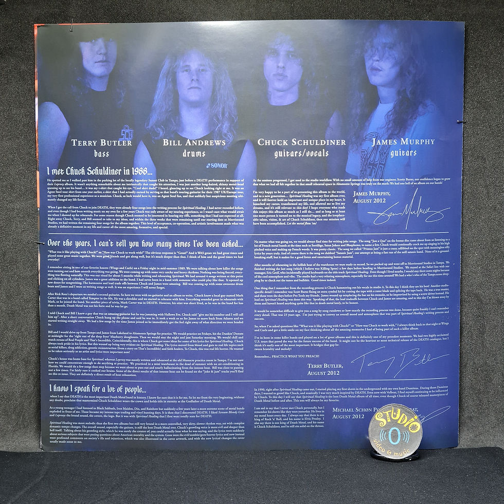 Miniatura: Death - Spiritual Healing (Ltd. Re-issue LP)