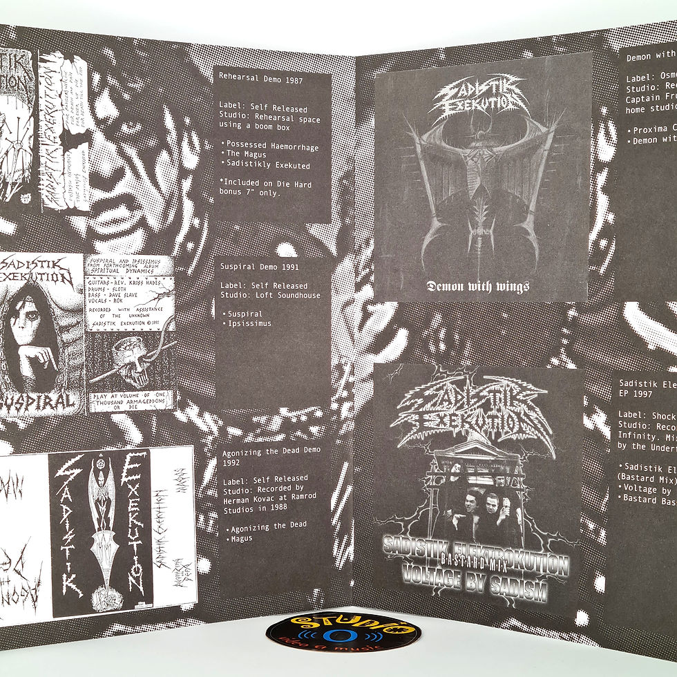 Miniatura: Sadistik Exekution - 30 Years of Agonizing the Dead (Compilation LP)