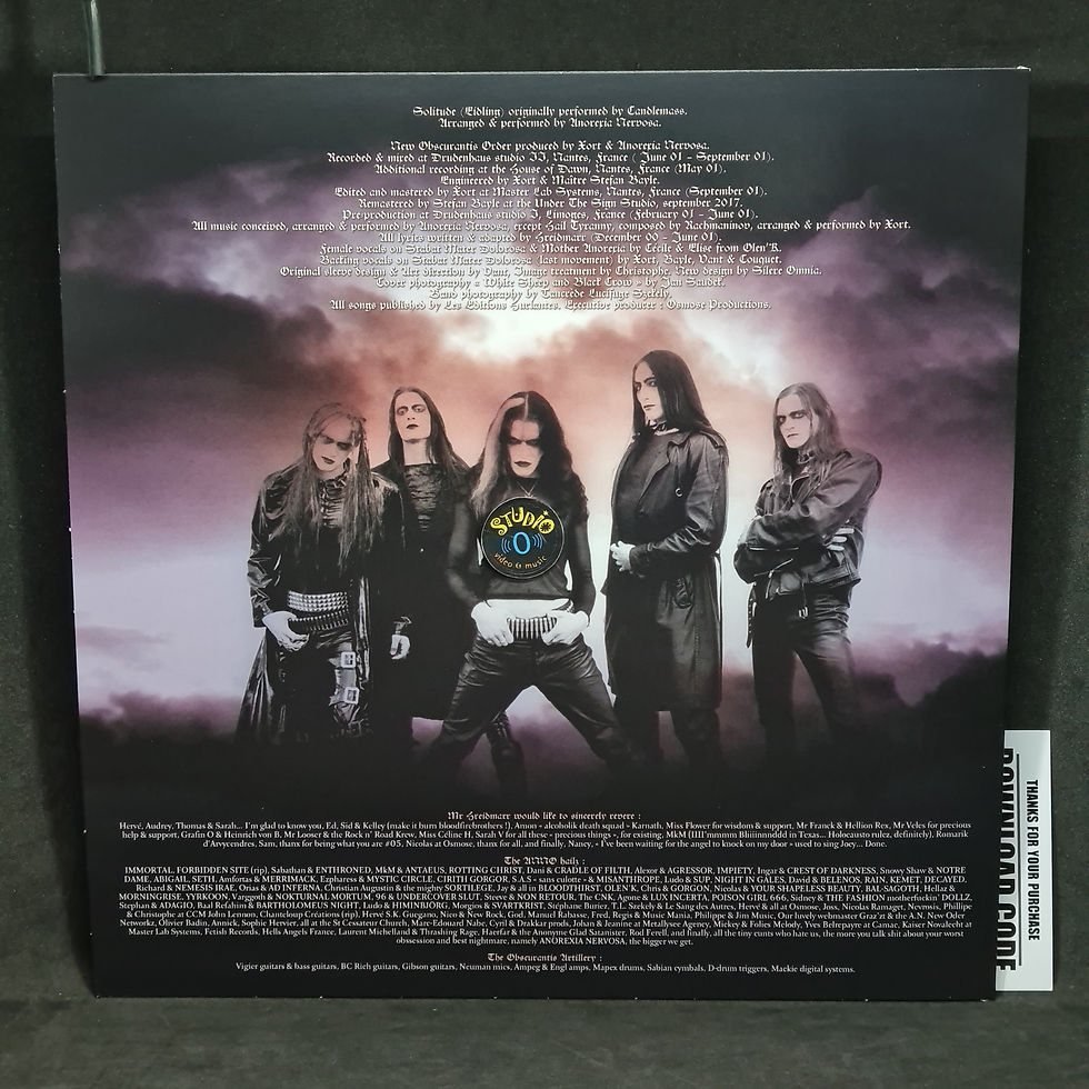 Miniatura: Anorexia Nervosa - New Obscurantis Order (Ltd. Edit. Coloured LP)