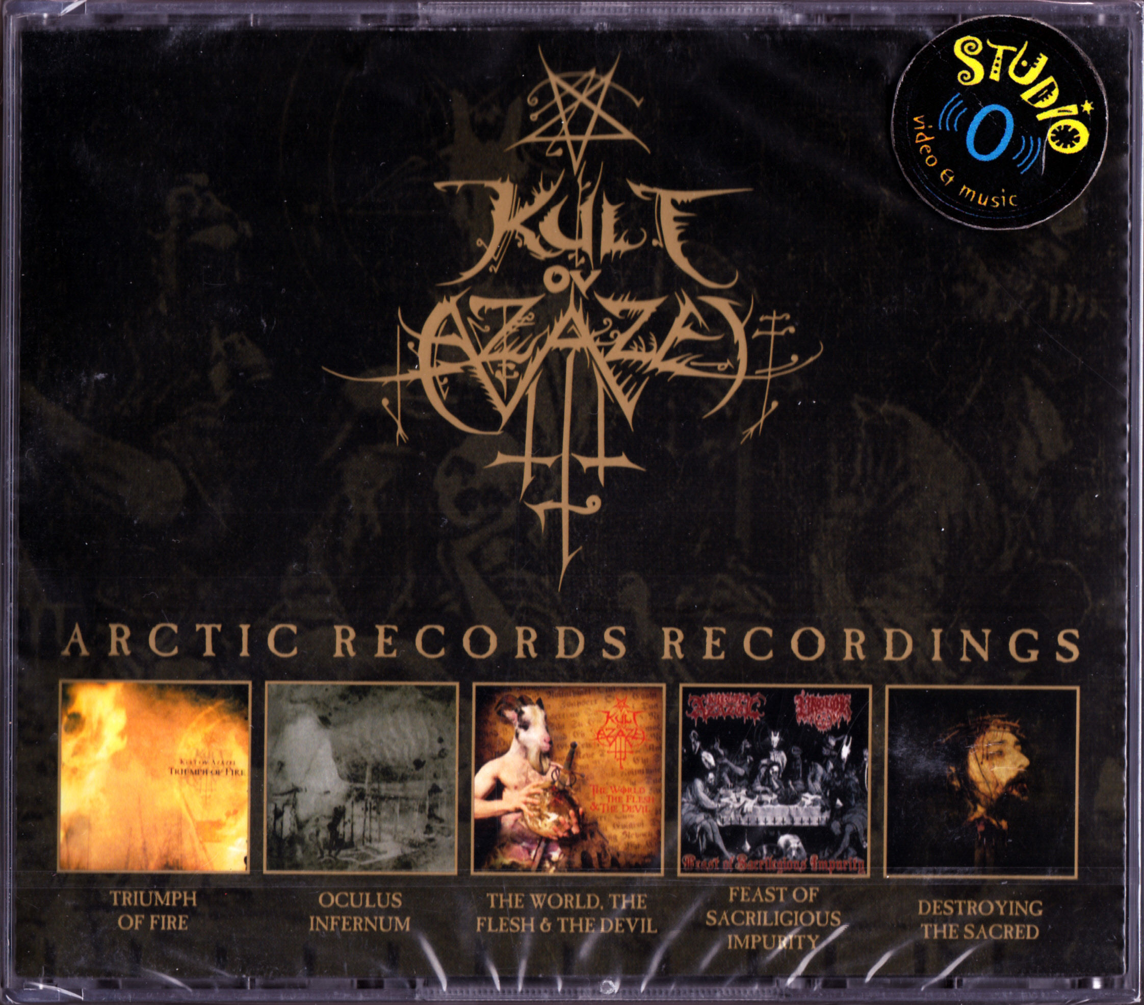 Kult Ov Azazel - Arctic Records Recordings (Ltd Edt. Discography BOXSET 5 CD)