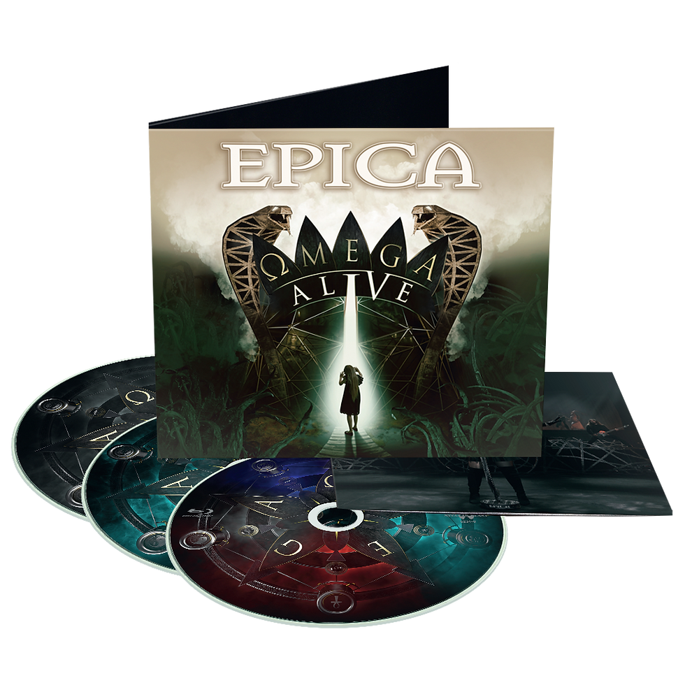 Miniatura: Epica - Omega Alive (Digipak Blu-Ray + 2 CD)