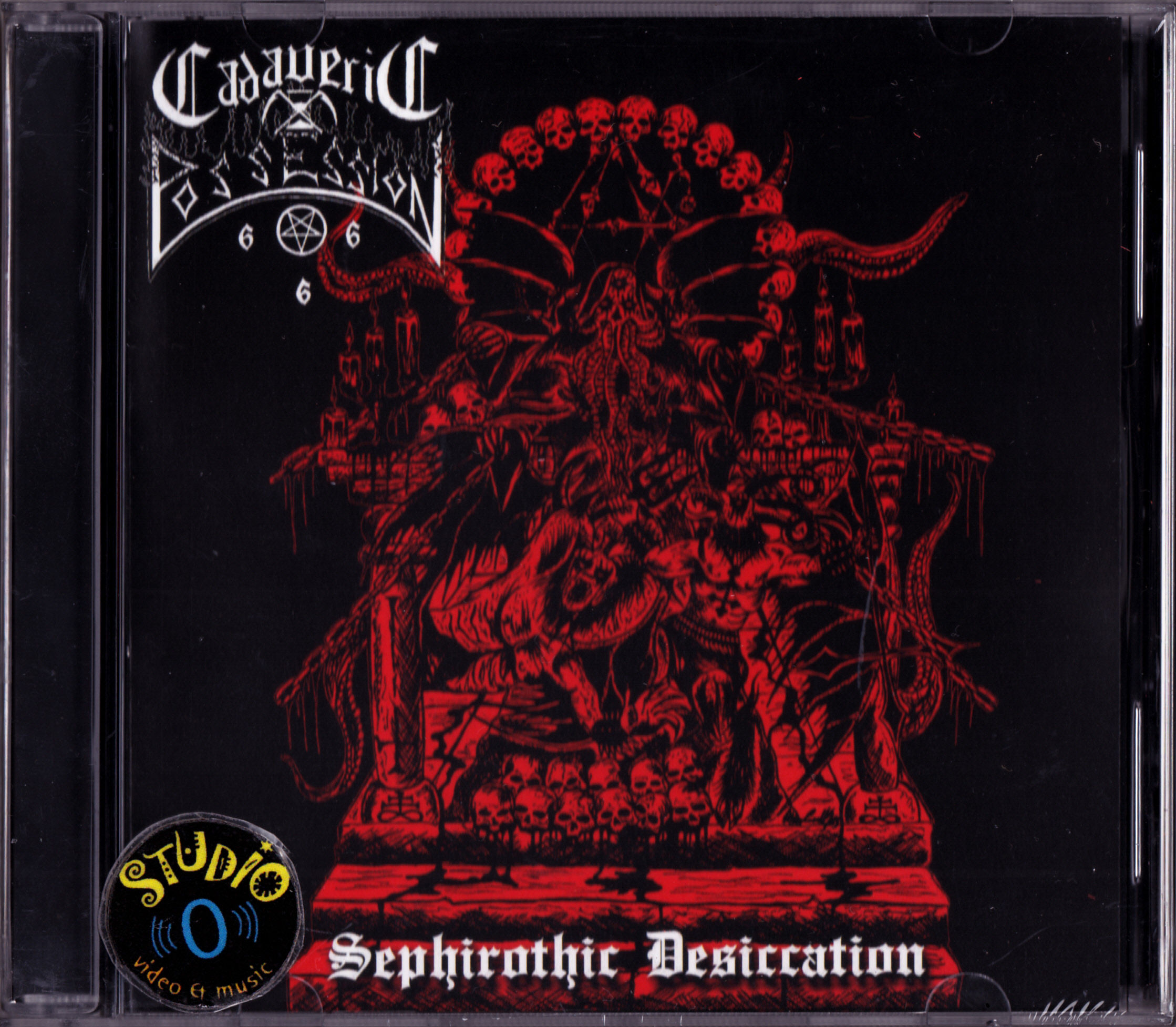 Cadaveric Possession - Sephirothic Desiccation (Ltd. Edt. 2019 EP-CD)