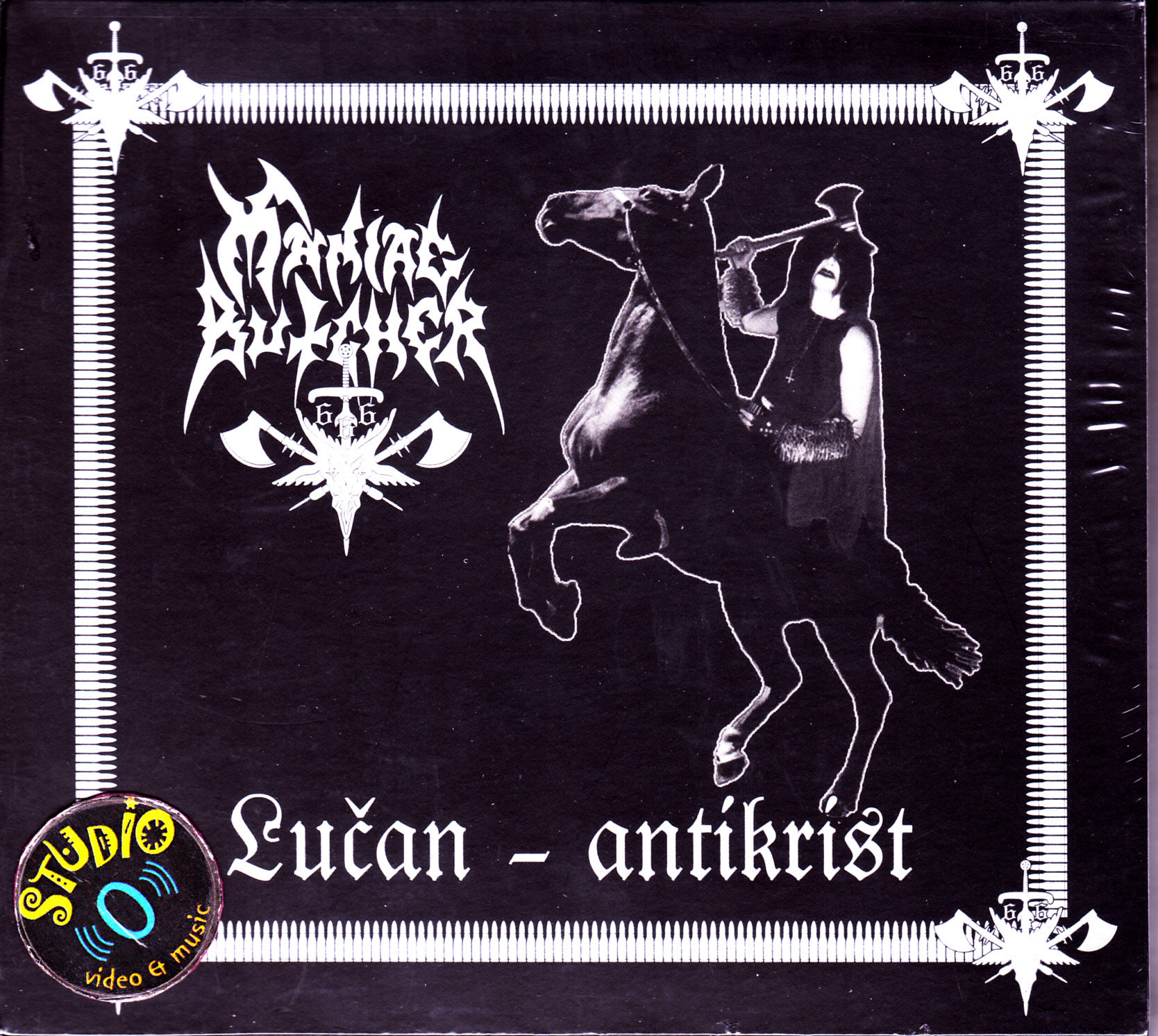 Maniac Butcher - Lucan-Antikrist (Dlx. Ltd. Re-issue 2018)