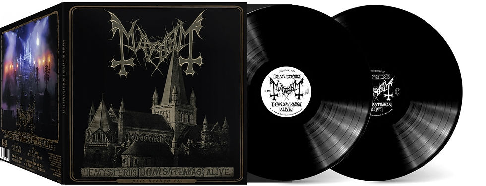 Miniatura: Mayhem - De Mysteriis Dom Sathanas Alive (Ltd. Edition 2 LP)