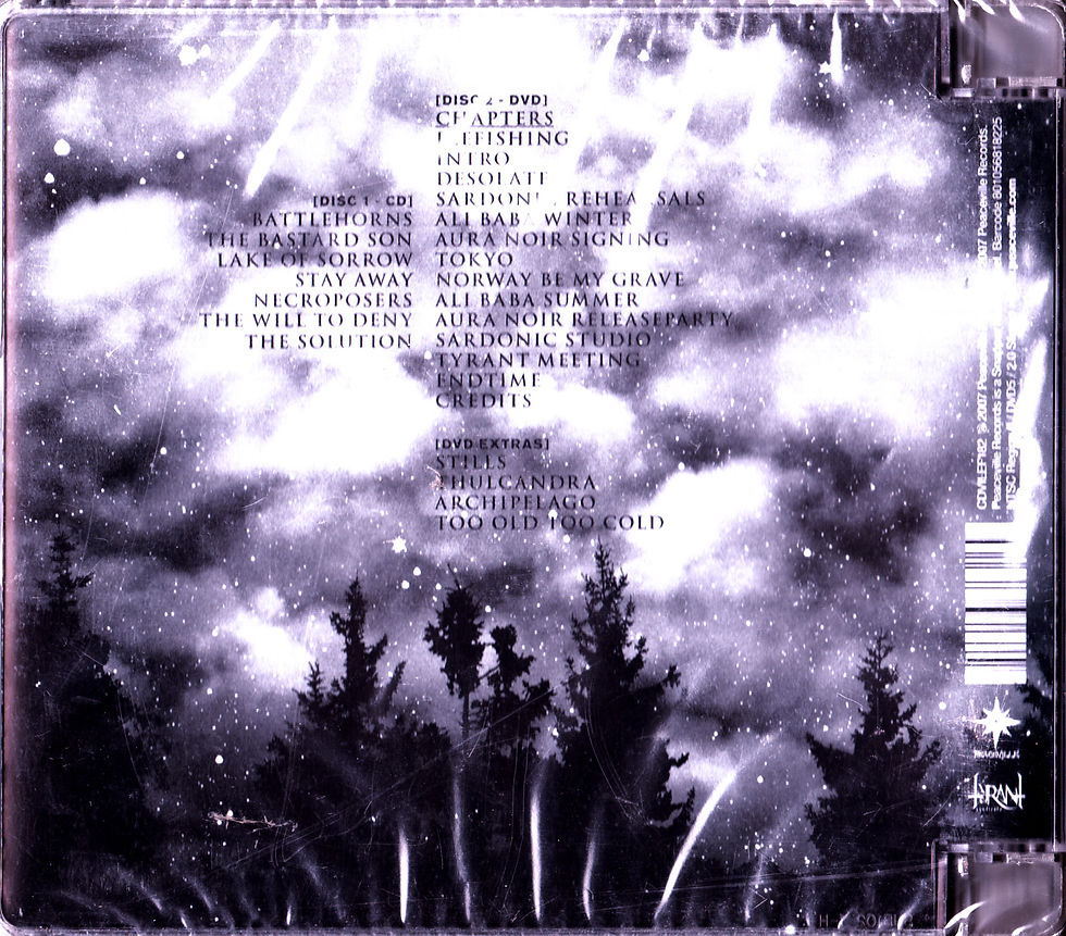 Miniatura: Nocturno Culto - The Misanthrope: The Existence Of...Solitude And Chaos (CD+DVD)