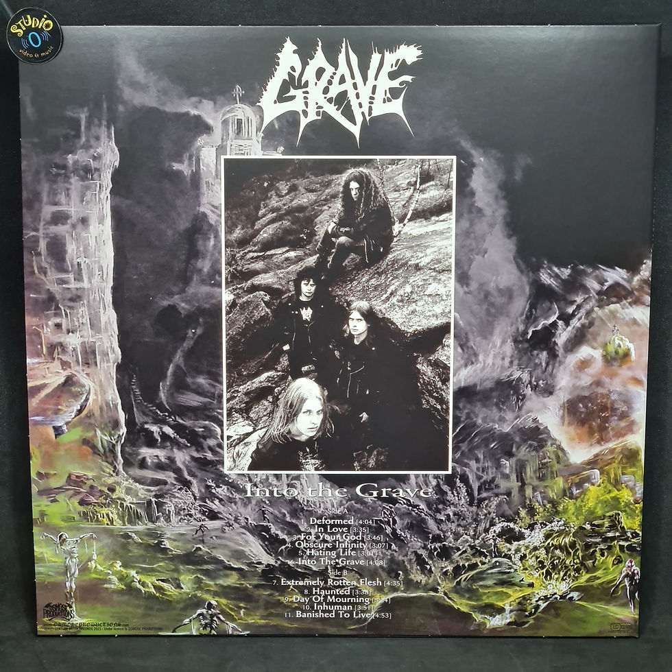 Miniatura: Grave - Into The Grave (Ltd. Re-edition 2023 Black LP)