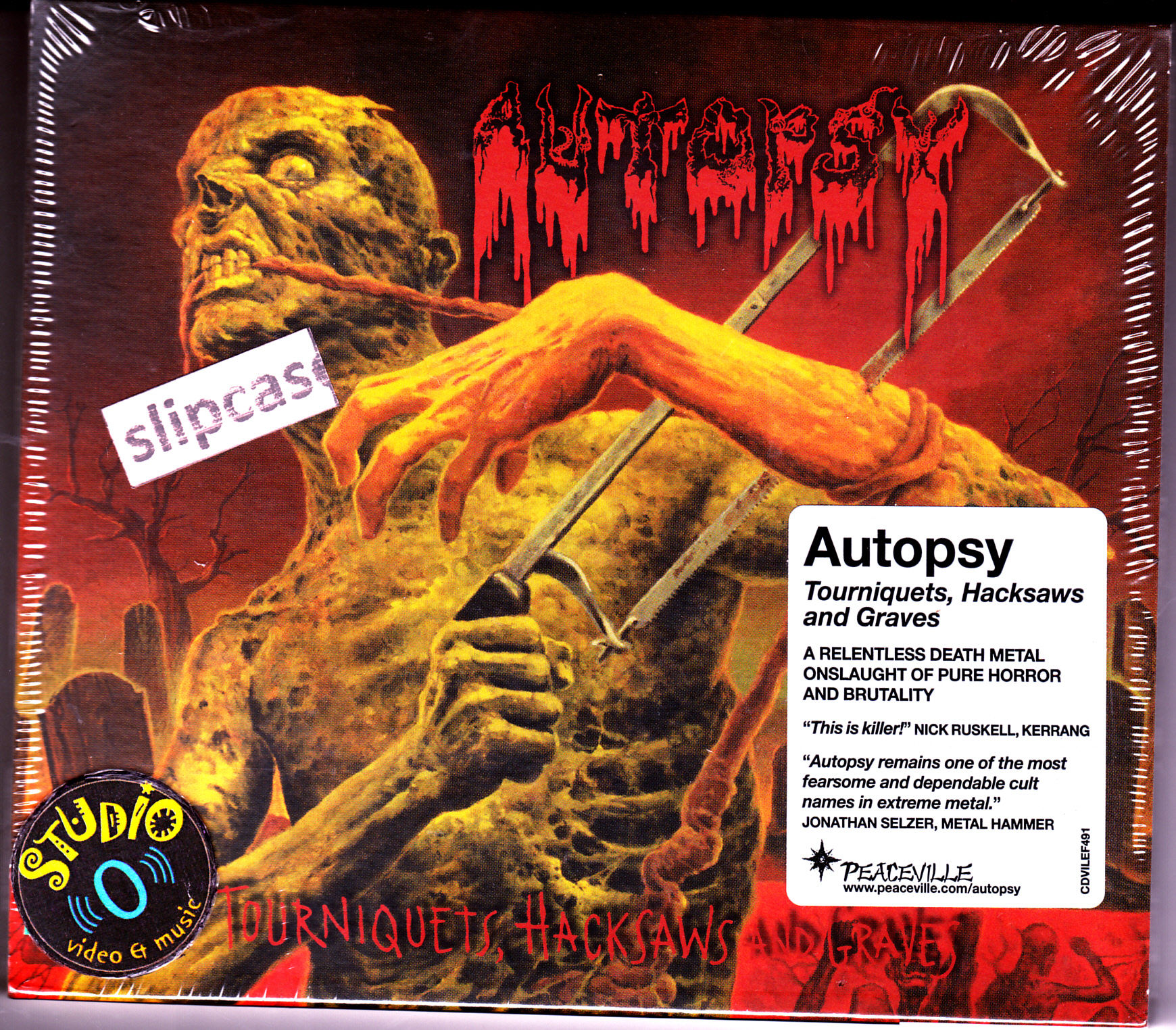 Autopsy - Tourniquets Hacksaws And Graves (Slipcase)