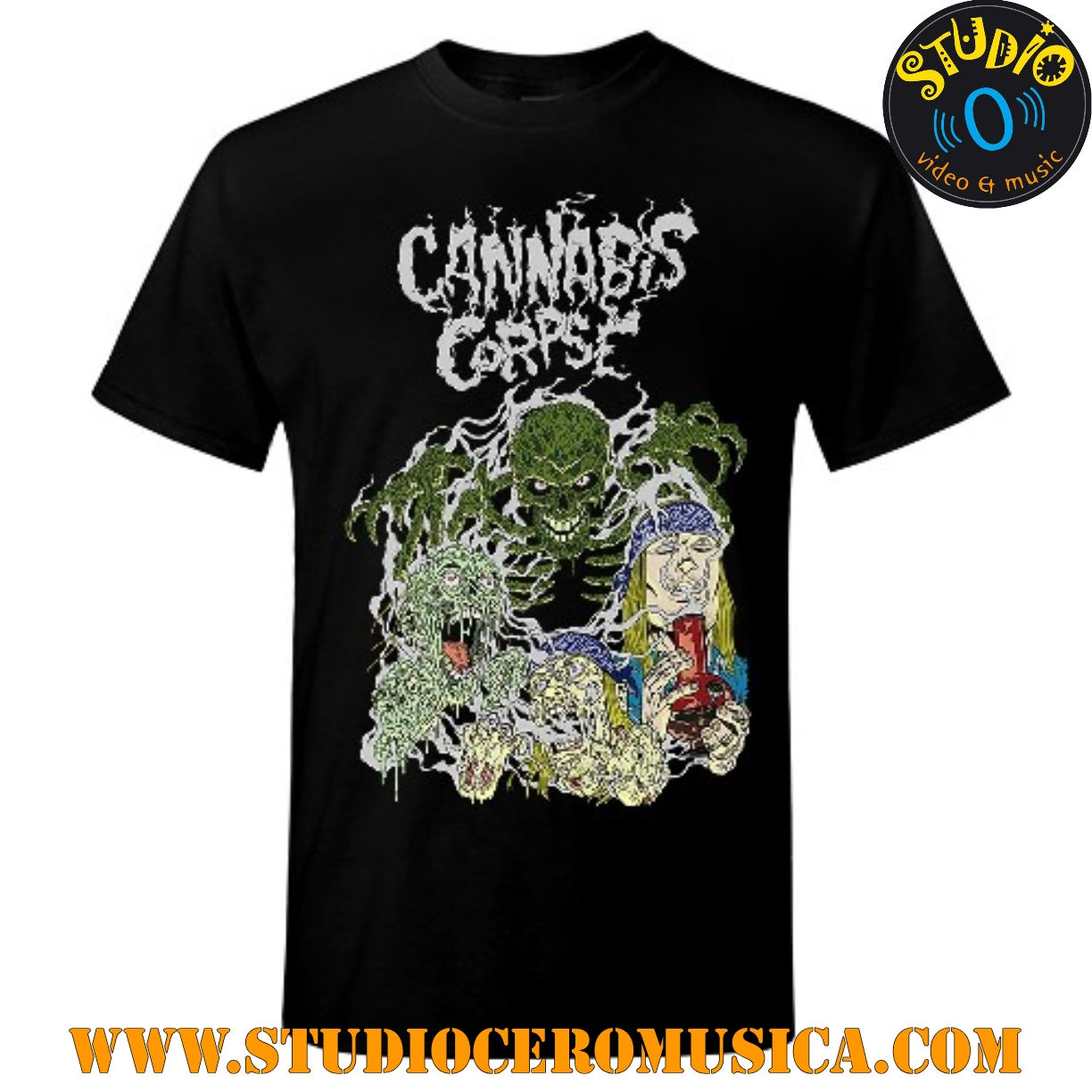 Cannabis Corpse - Ghost Ripper (T-shirt)