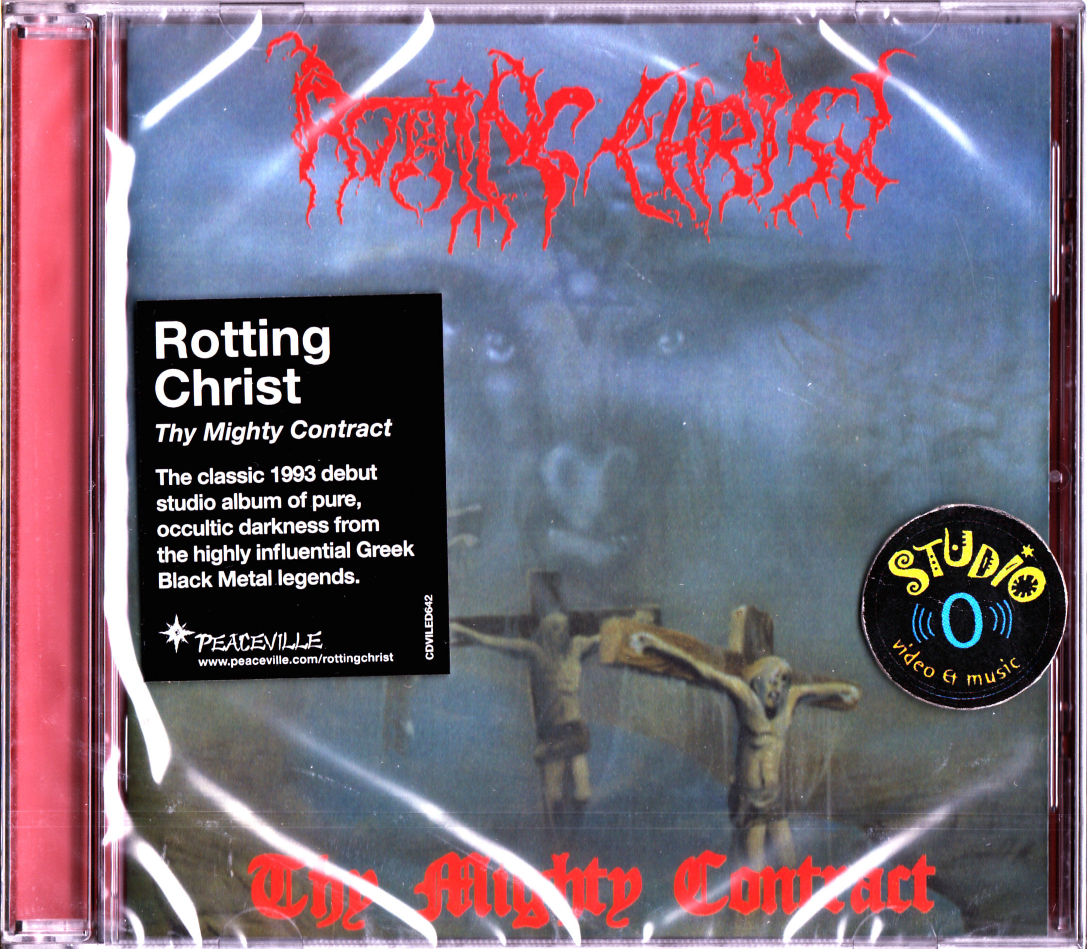 Rotting Christ - Thy Mighty Contract (Re-issue CD)