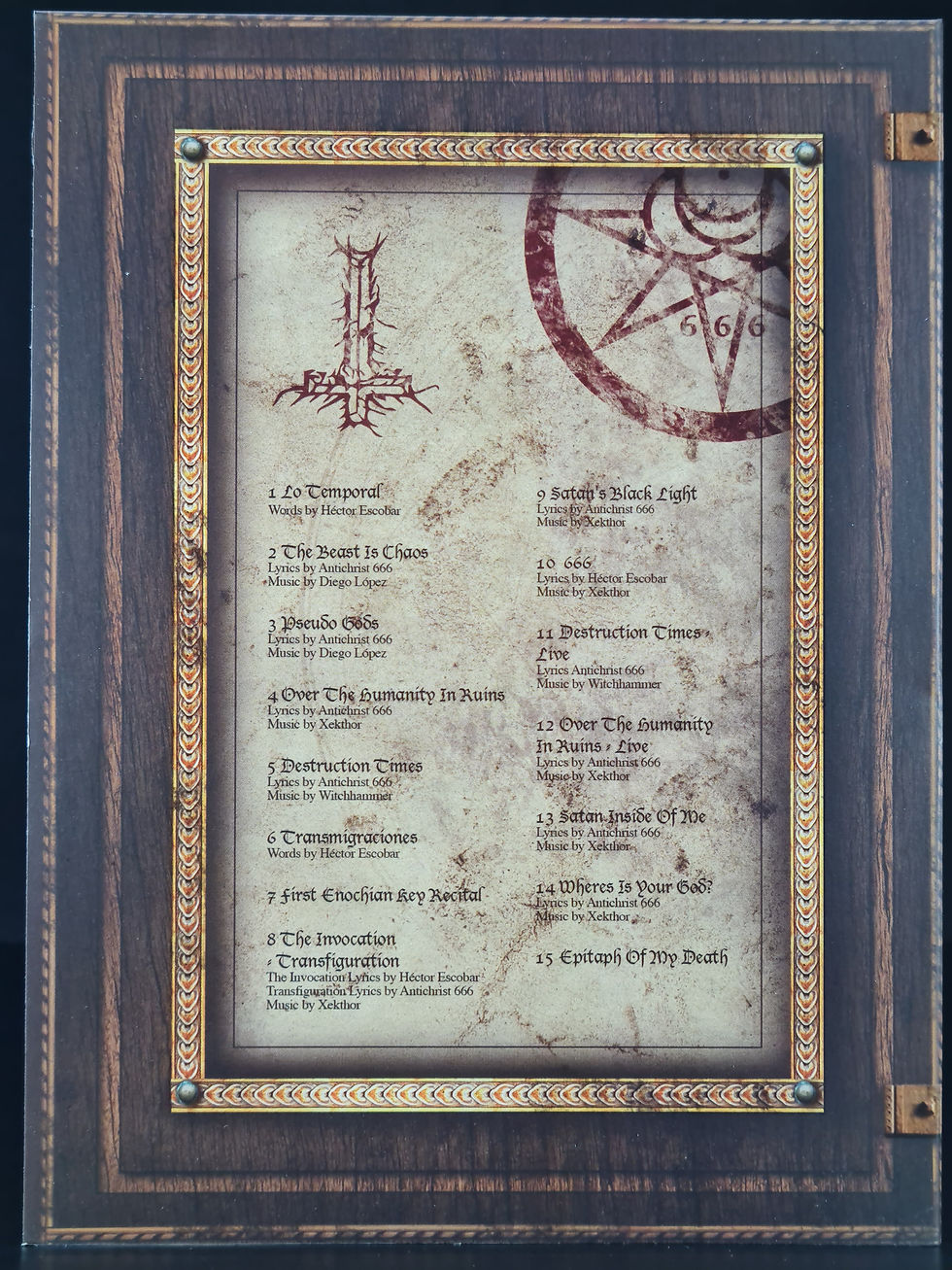 Miniatura: Thy Antichrist - Wiked Testimonies (Ltd. Dlx. Re-issue 2016 Digipak A5)