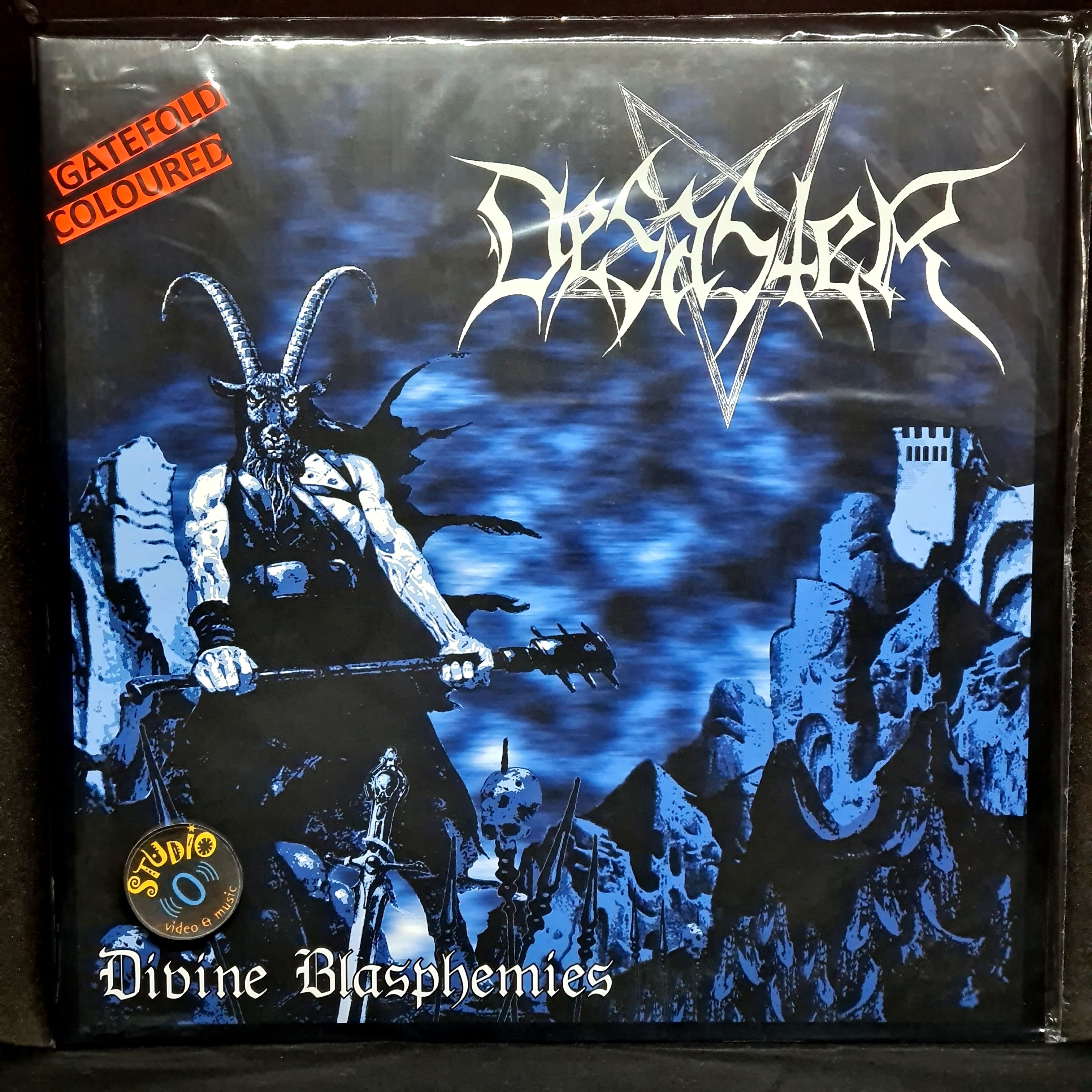 Desaster - Divine Blasphemies (Reissue Red LP)