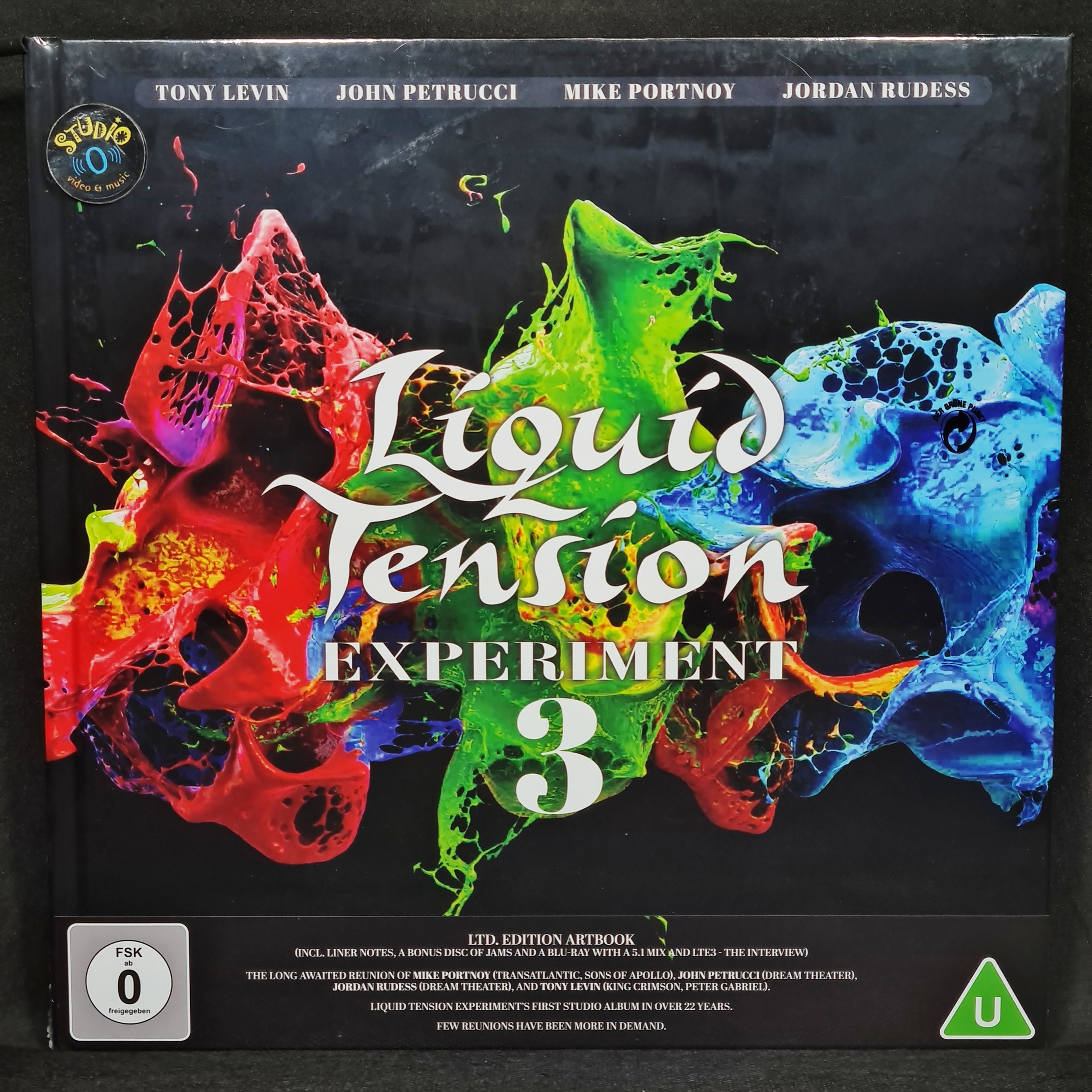 Liquid Tension Experiment - LTE3  (Limited Edition Artbook 2CD + Blu-Ray)