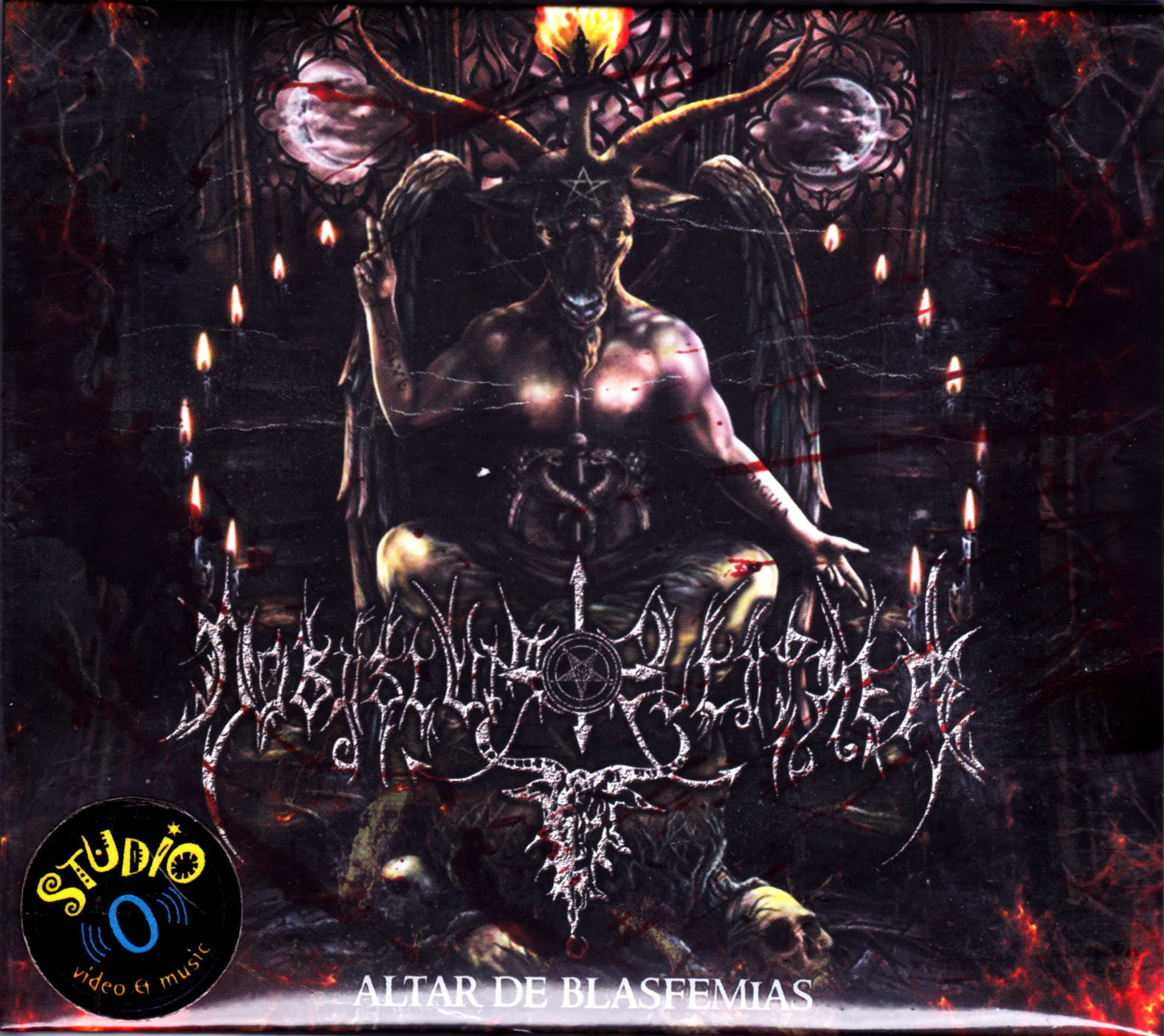 Vobiscum Lucipher - Altar de Blasfemias (Ltd. Re-issue 2022 Digipak)