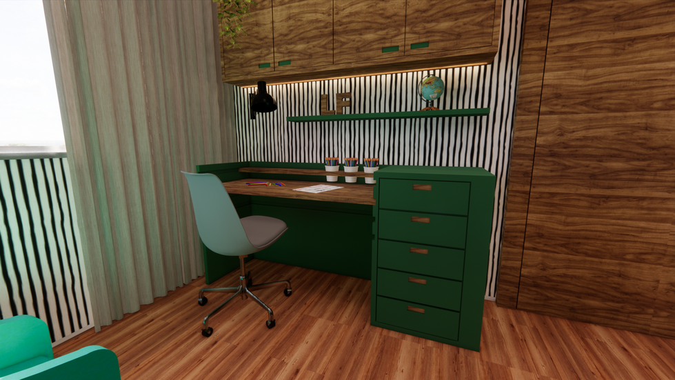 Luis Felipe 6 anos quarto de menino