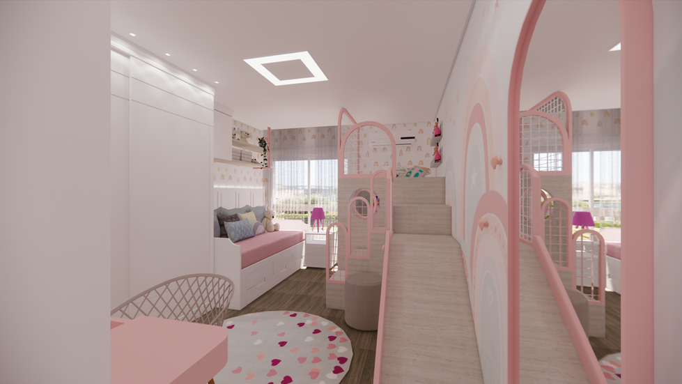 Isabela 6 anos quarto de menina