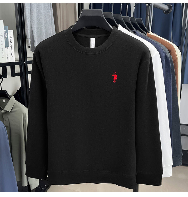 Thumbnail: Luxury brand long sleeve T-shirt men's autumn Paul trendy exquisite pony embroid