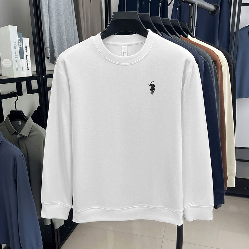 Thumbnail: Luxury brand long sleeve T-shirt men's autumn Paul trendy exquisite pony embroid