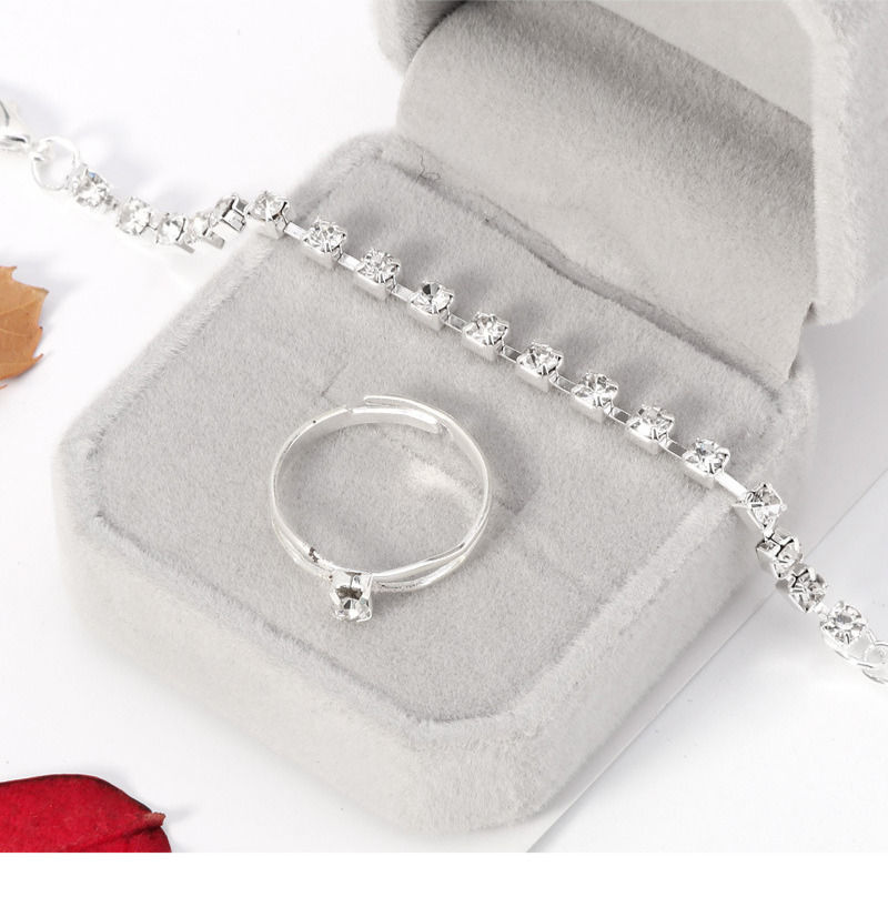 Miniature : Parure subtile turquoise