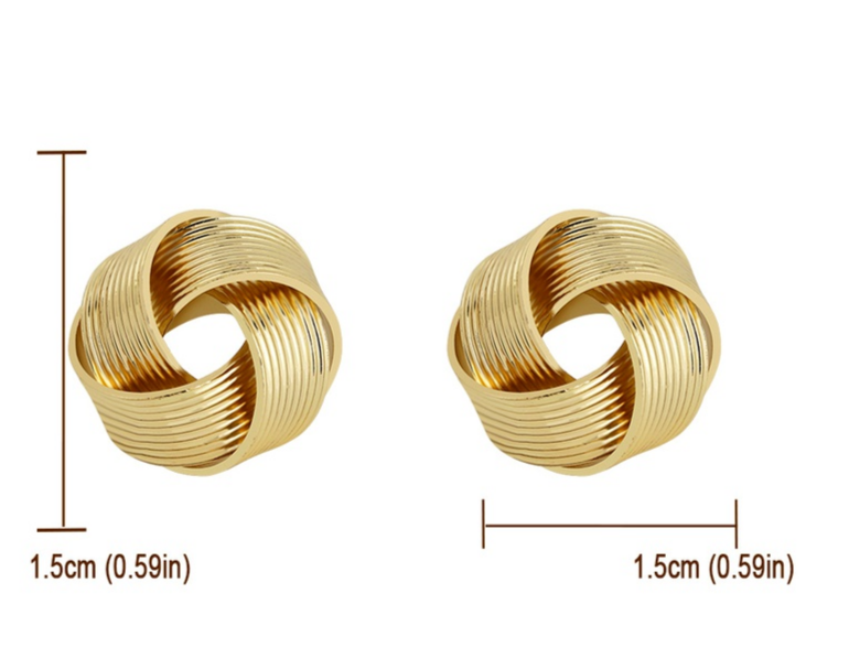 Miniature : Boucles d'oreilles "Lux chic"