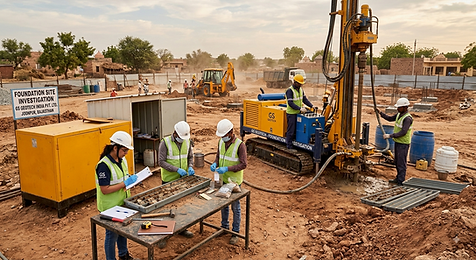 Foundation Site Investigation Contact Number inNagpur, MH.Identify potential geotechnical problems Site Investigation for Foundations,Subsurface Investigation,Geotechnical Survey,Digital Site Investigation