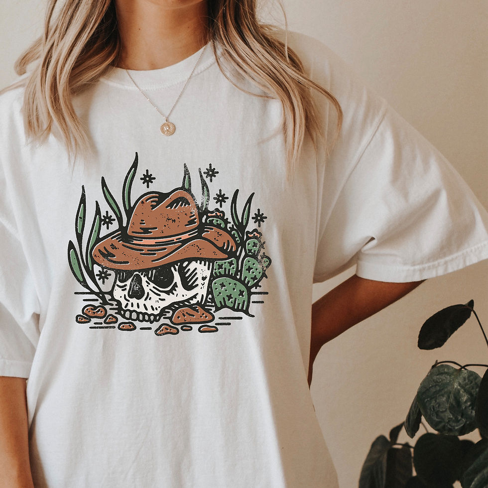 PRESSED - Desert Skull