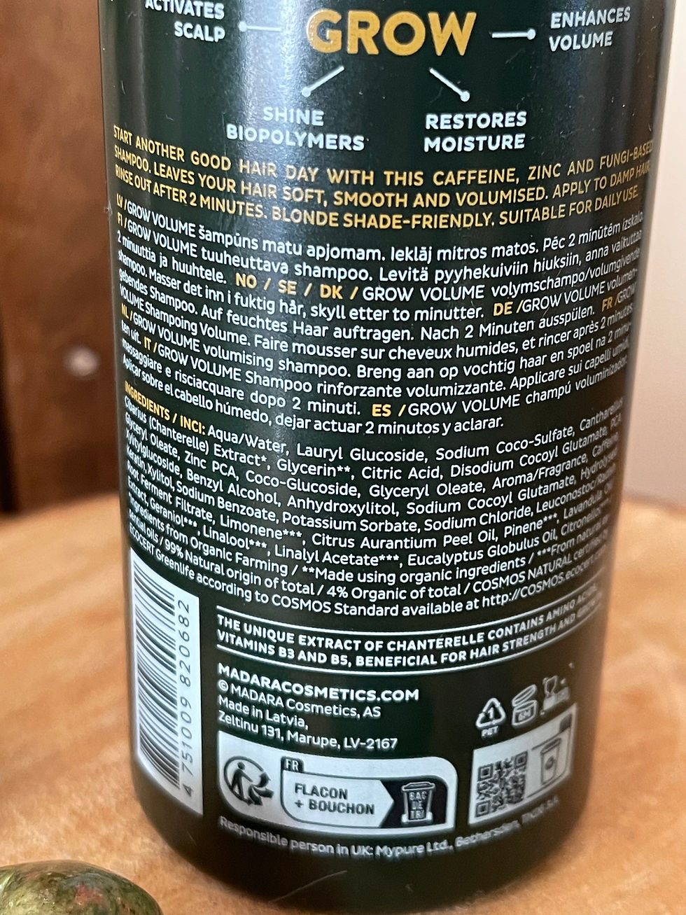 Thumbnail: Madara Organic Skincare - Grow Volume Shampoo - 250ml